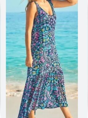 Lilly Pulitzer Camellia Glow and Flow Coverup